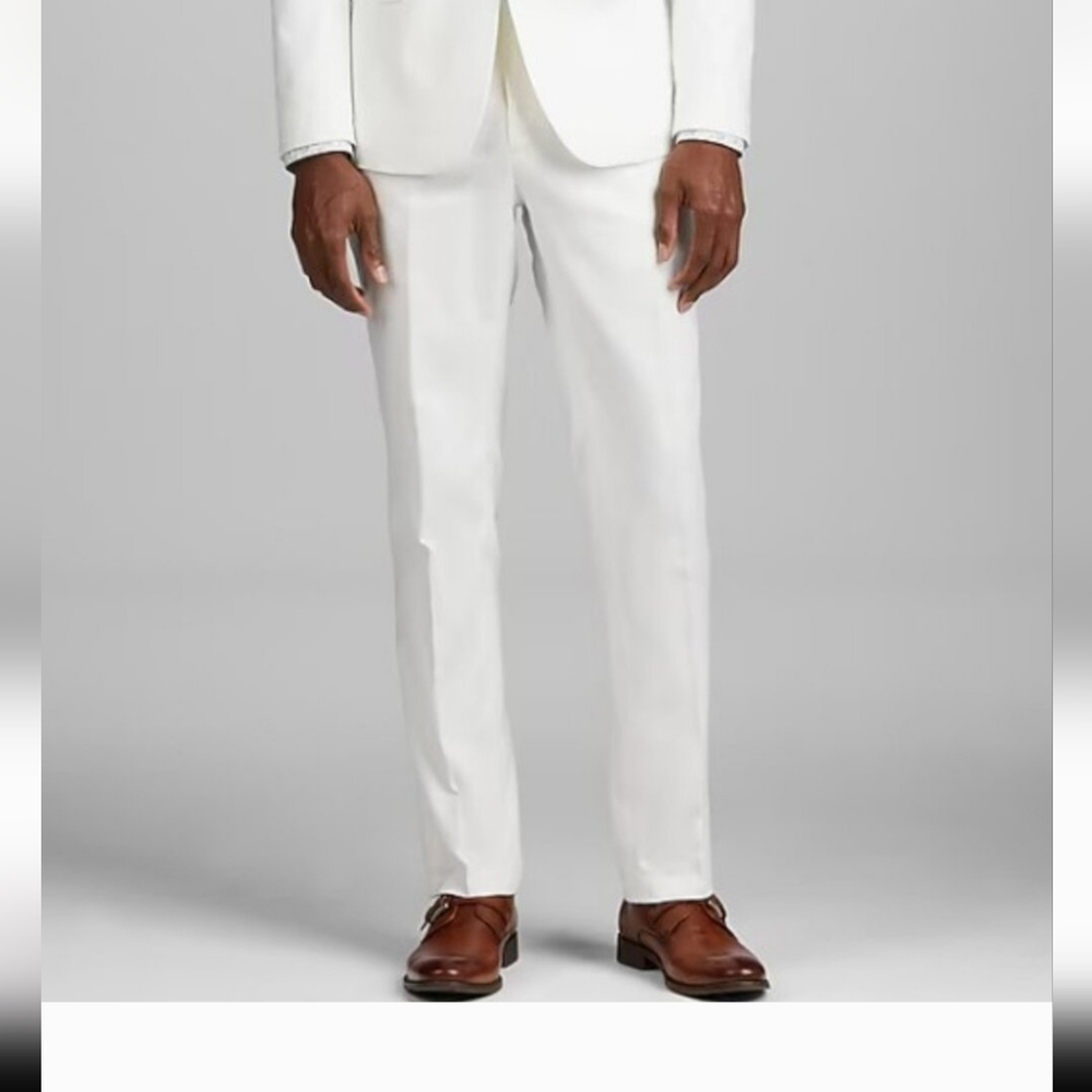 Jos. A. Bank Classic White Dress Pants 32x30